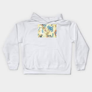 Pointilized Paisley Kids Hoodie